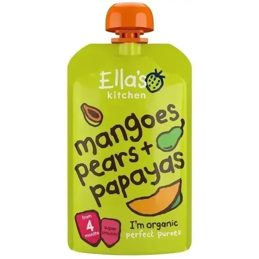 Ella's Kitchen Bio манго, груша, папайя 120 г: цены и характеристики