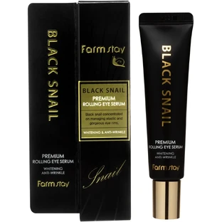 Farmstay Black Snail Premium Rolling Eye Serum 25 мл