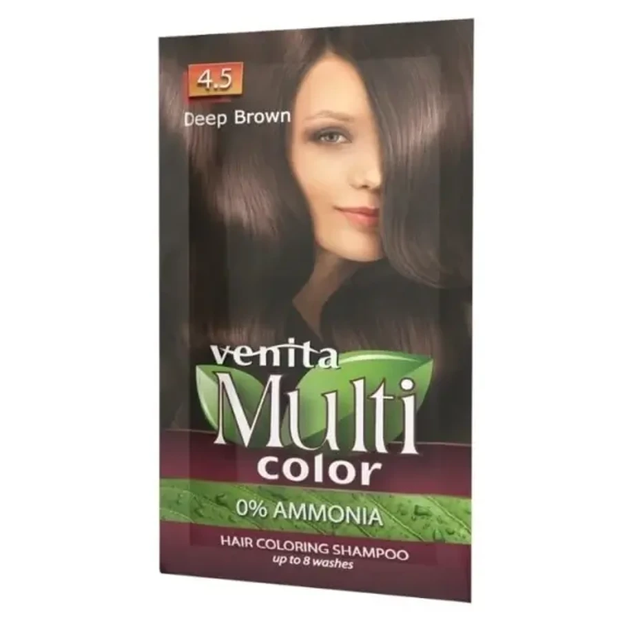 VENITA MULTI COLOR Саше 4.5 Глибокий коричневий 40 г: ціни та характеристики