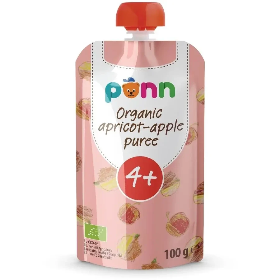 SALVEST Põnn BIO Абрикос и яблоко 100 г: цены и характеристики