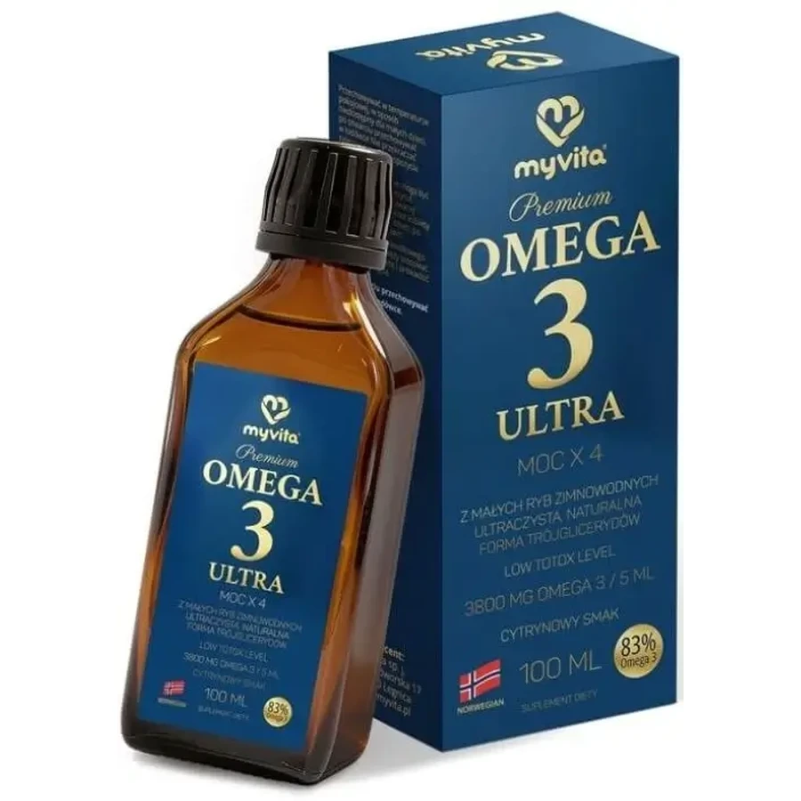 MyVita Omega-3 Ultra, 100 мл: цены и характеристики