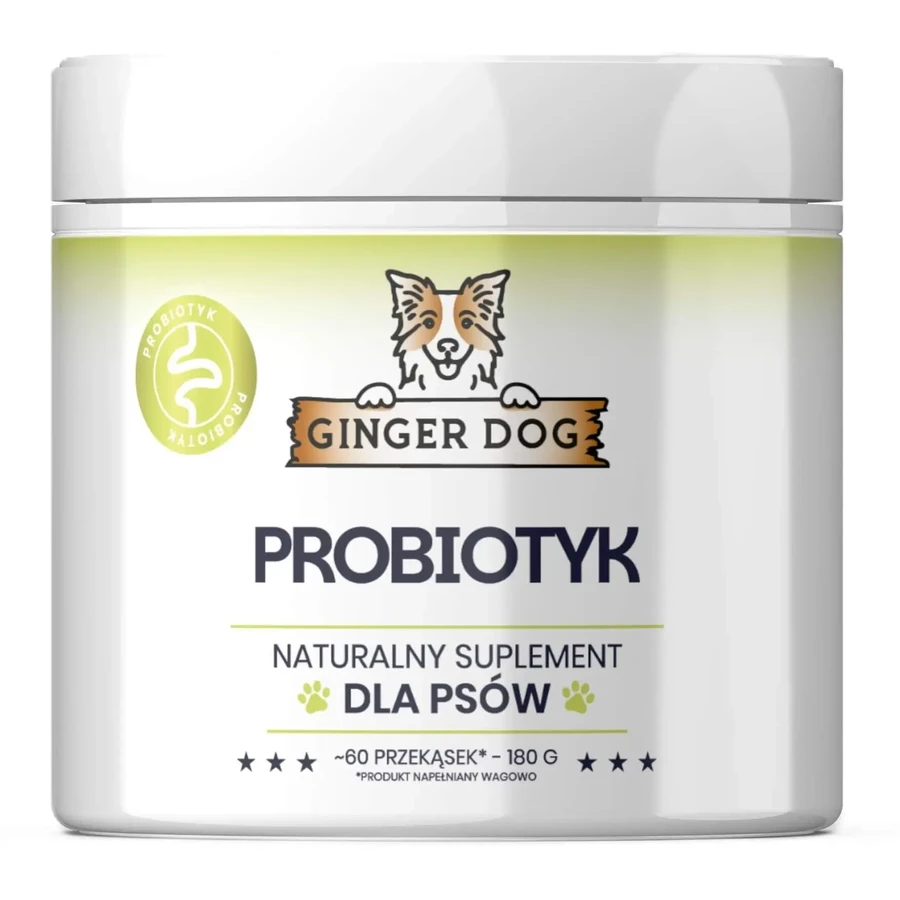 Пробиотик для собак Ginger Dog 60 снеков 180 г: цены и характеристики