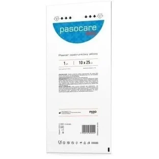 Пластир перев'язувальний стерильний PASOCARE MED 10см х 25см