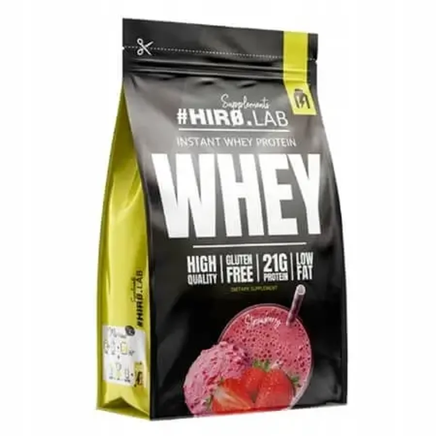 HIRO.LAB Сироватковий протеїн швидкого приготування зі смаком полуниці HIRO.LAB Instant Whey Protein ...: ціни та характеристики