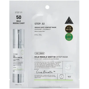 VT Cosmetics Mild Reedle Shot 50 2-ступінчаста маска для зміцнення ...