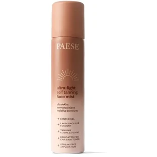 PAESE Ultra light facial self-tanning mist 75 ml