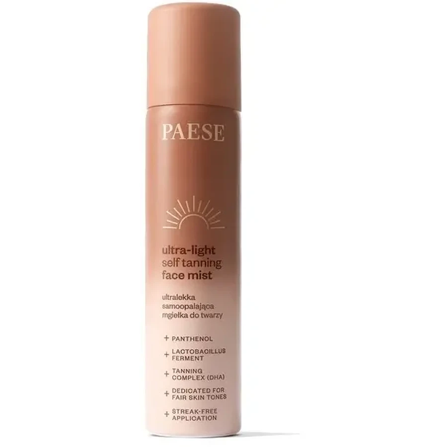PAESE Ultra light facial self-tanning mist 75 ml: цены и характеристики