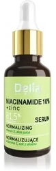 DELIA NIACYNAMID 10% + ZINK Нормализующая сыворотка для лица, ...