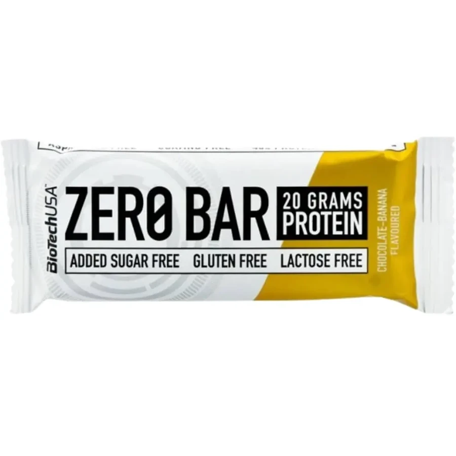 Протеїновий батончик BioTech USA Zero Bar шоколадно-банановий 50 г: ціни та характеристики