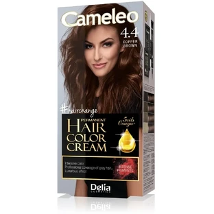 Фарба для волосся DELIA CAMELEO Omega II 4.4 Мідно-коричнева