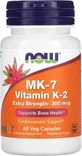 Now Foods Витамин K2 MK-7 300 мкг Экстра 60 капсул