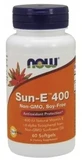 Now Foods Sun-E 400 Vitamin E 60 капсул