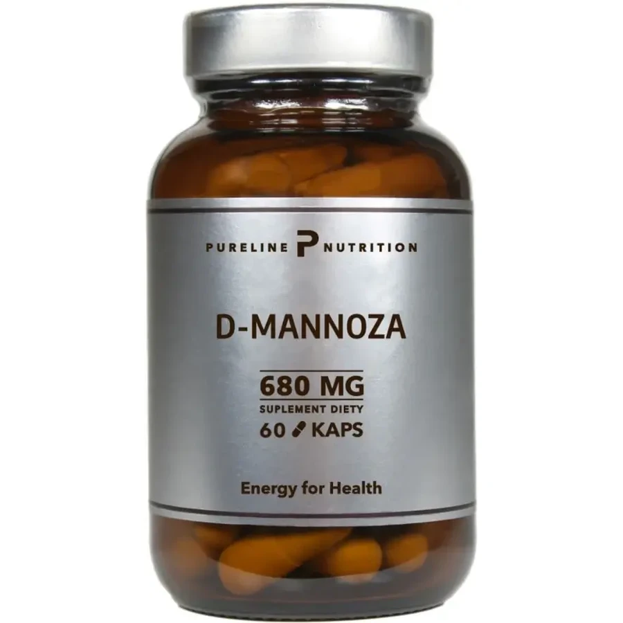 Pureline Nutrition D-Mannose 680 мг, 60 капсул: цены и характеристики