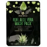 PAX MOLY Real Aloe Vera Mask Pack Увлажняющая и успокаивающая маска ...