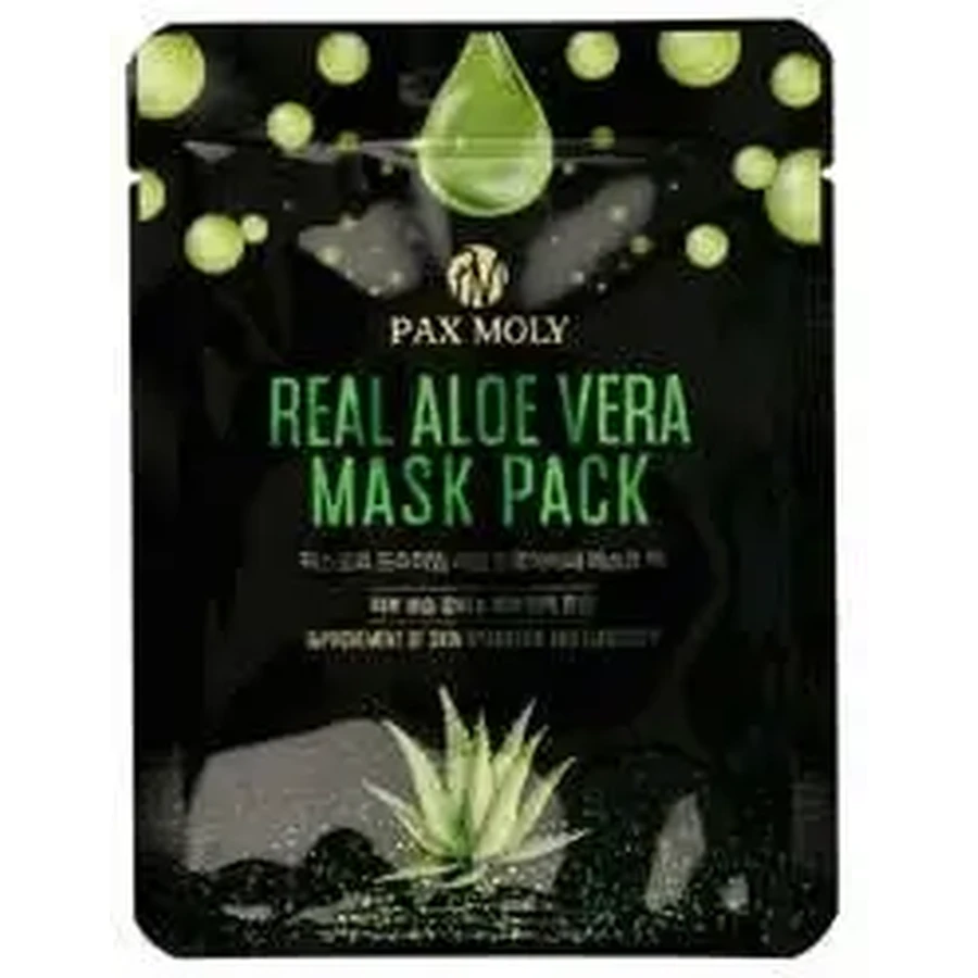 Зволожуюча та заспокійлива маска PAX MOLY Real Aloe Vera Mask Pack ...: ціни та характеристики