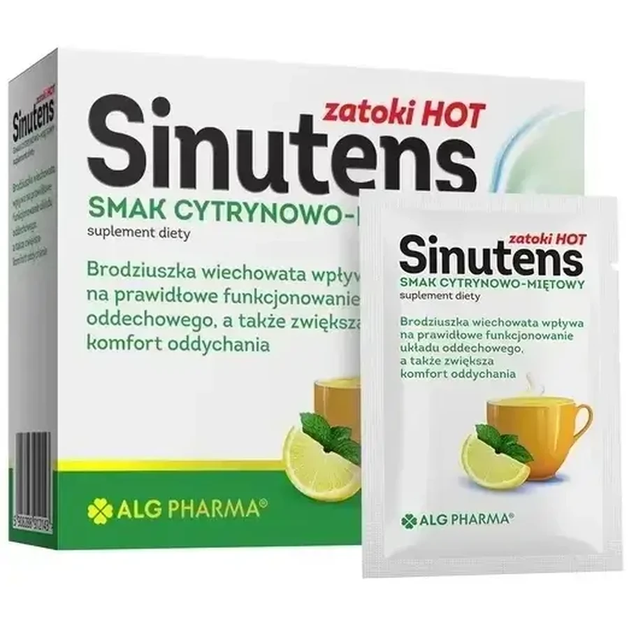 Sinutens Zatoki Hot 10 саше: цены и характеристики