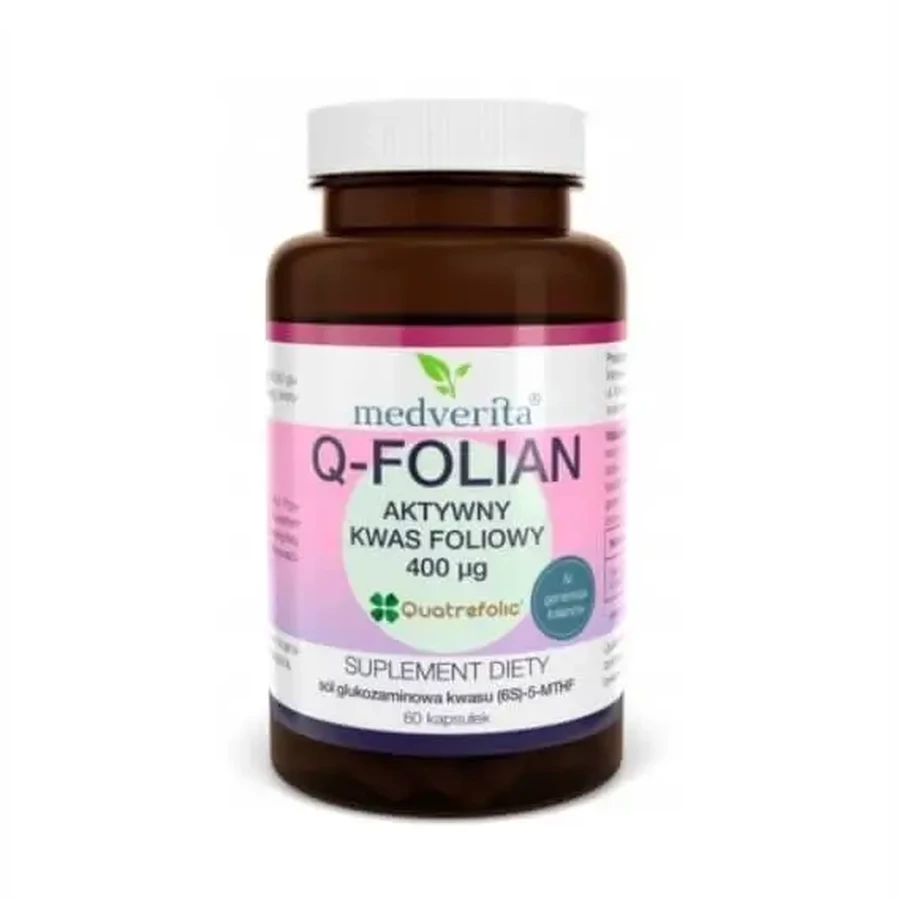 Medverita Q-Folate 60 капсул: ціни та характеристики