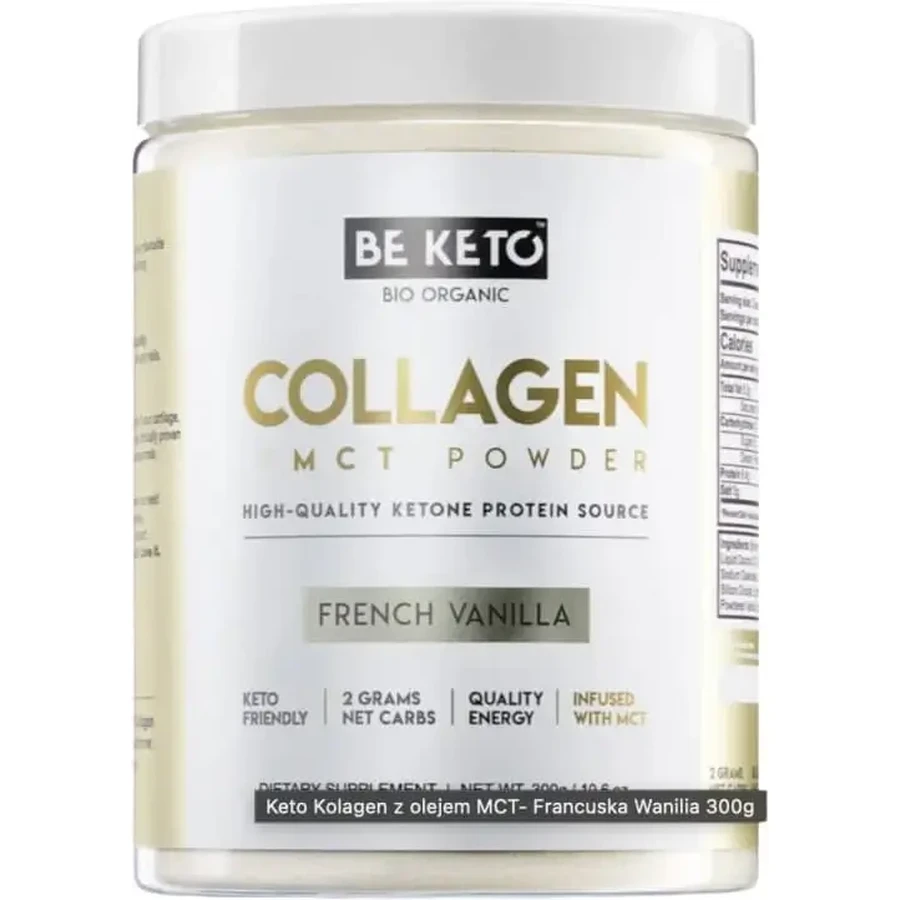 Beketo Keto Коллаген с MCT маслом Французская ваниль 300 г: цены и характеристики