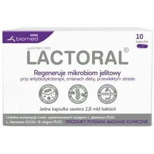Лакторал 10 капсул