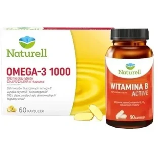 NATURELL Омега-3 1000 60 капсул + NATURELL Витамин B ...