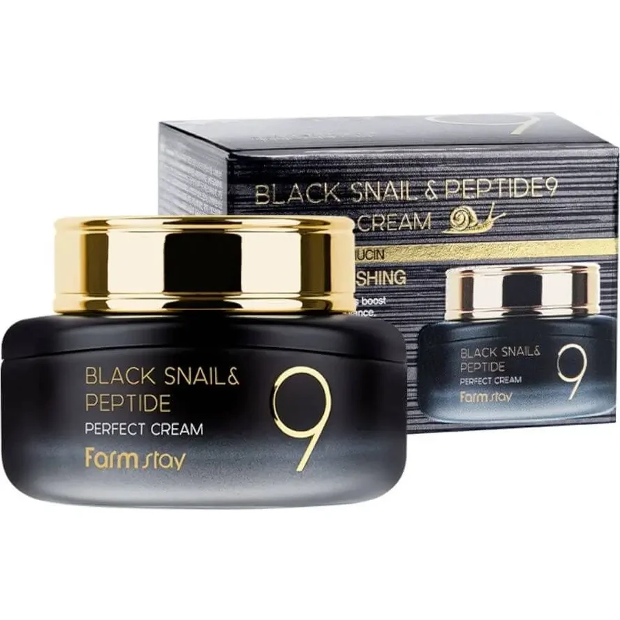 Farmstay Black Snail & Peptide 9 Snail Mucin Cream для ...: цены и характеристики