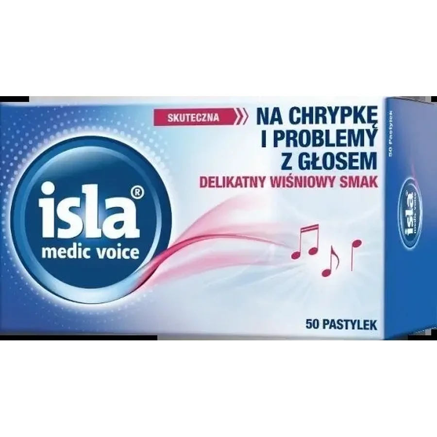 Isla Medic Voice 50 пастилок: цены и характеристики
