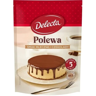 Delecta Топпинг со вкусом молочного шоколада 100 г