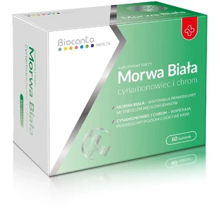 Biocanto Біла шовковиця з корицею та хромом 60 таблеток