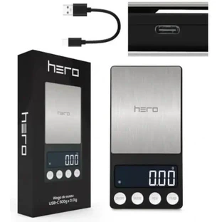Сухой вес конопли Hero 500 г x 0,04 г USB-C 1 шт.