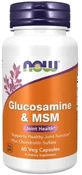 Now Foods Глюкозамін та MSM vege 60 капсул