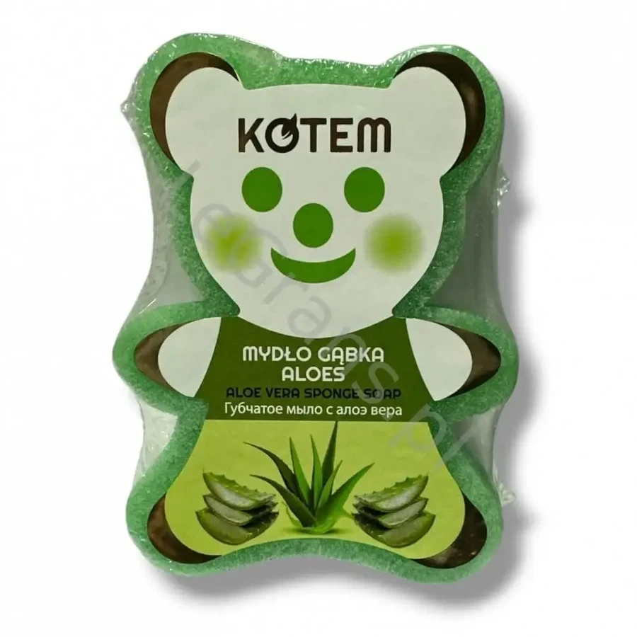 Мыло KOTEM Aloe Vera с губкой 130 г: цены и характеристики