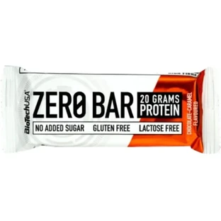 BioTech USA Zero bar шоколадно-карамельний протеїновий батончик 50 г