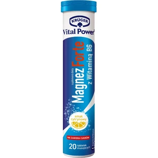 Kruger Vital Power Magnesium Forte 20 шипучих таблеток