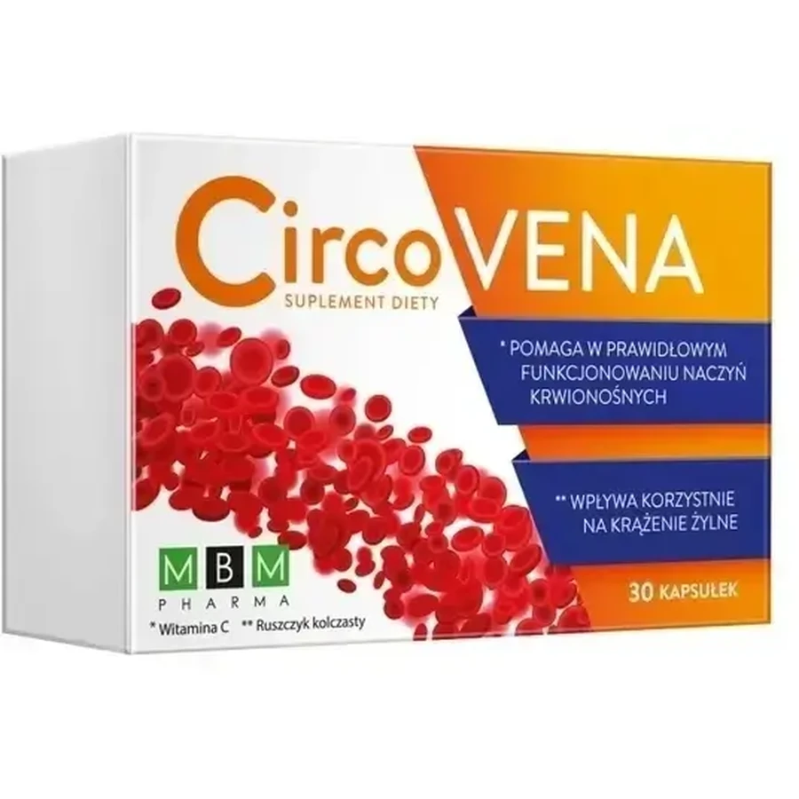 MBM Pharma CircoVena 30 капсул: цены и характеристики