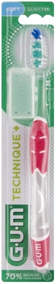 Sunstar GUM Technique + 525 Мягкая зубная щетка 1 шт.