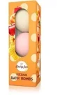 DELIA Dairy Fun Молочні кульки для ванни Молочні, карамельні, персикові ...