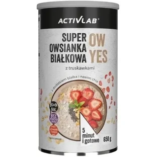 Activlab Super Protein Oatmeal OW YES клубника 650 г