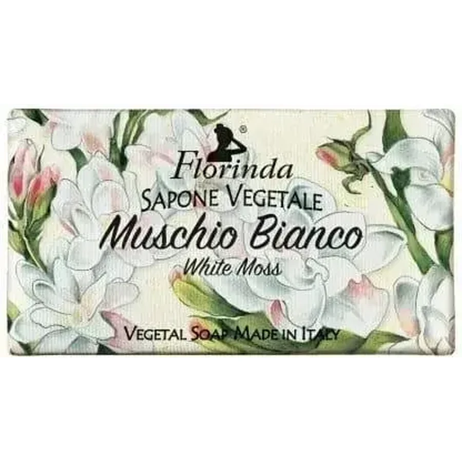 FLORINDA натуральное цветочное мыло белый мускус 100 г: цены и характеристики