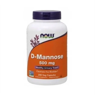 Now Foods D-манноза 500 мг 240 капсул