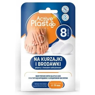 АктивПласт Специальные пластыри от бородавок и бородавок с кислотой ...