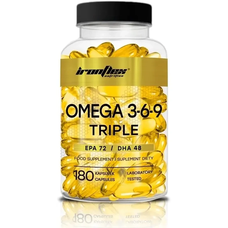 IronFlex Omega 3-6-9 Triple 180 капсул: цены и характеристики