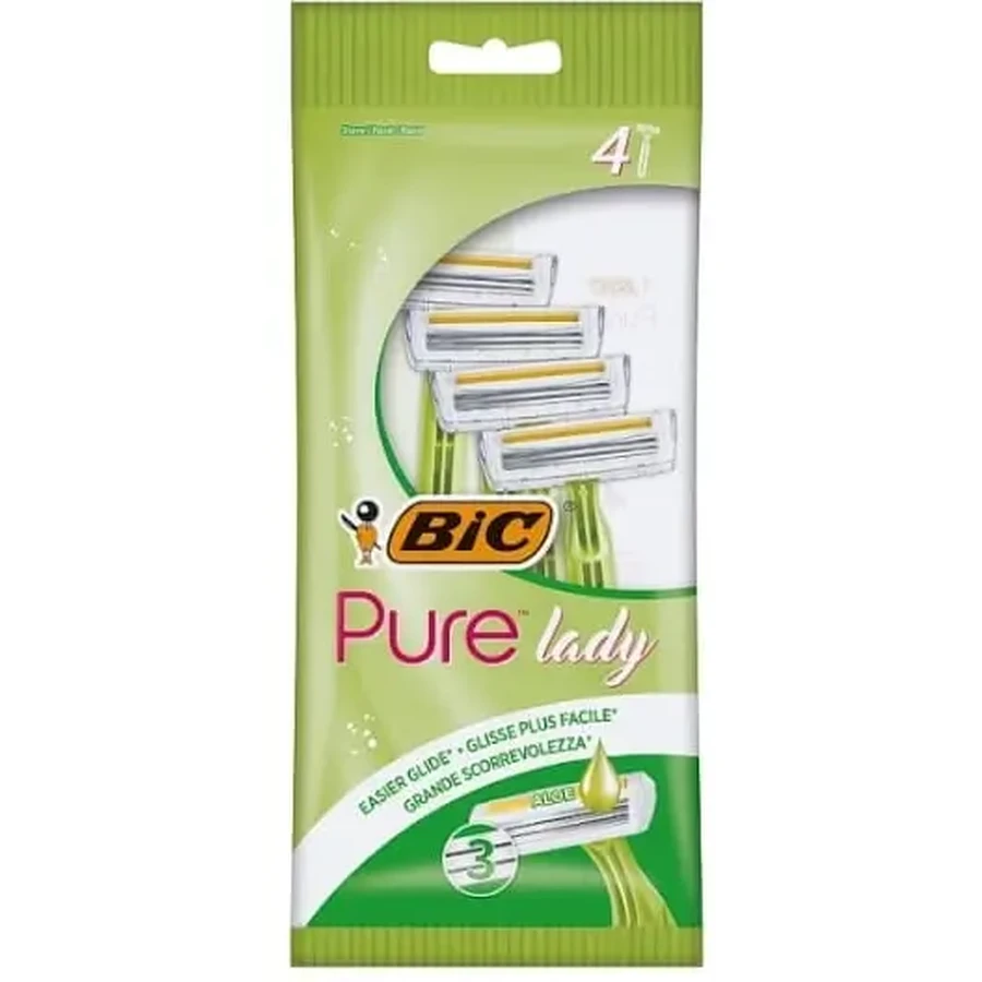 Бритви Bic Pure Lady 4 шт.: ціни та характеристики