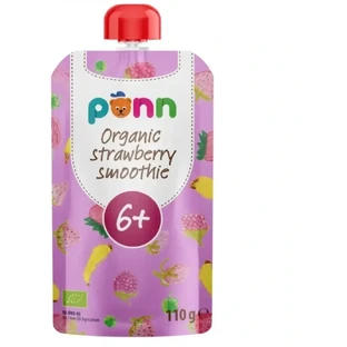 SALVEST Põnn BIO Фруктовое пюре с малиной 110 г