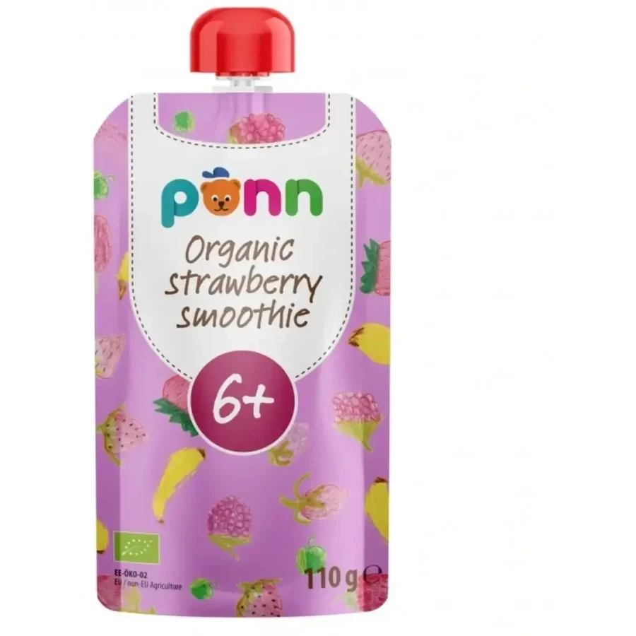 SALVEST Põnn BIO Фруктовое пюре с малиной 110 г: цены и характеристики