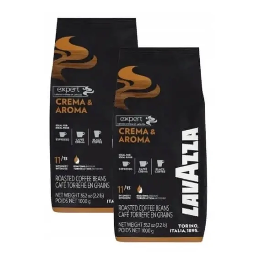 LAVAZZA Expert Crema & Aroma, кофе в зернах 1 кг Мультипак x2: цены и характеристики