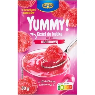 Kruger Yummy! Желе для стаканчиків зі смаком малини 30г