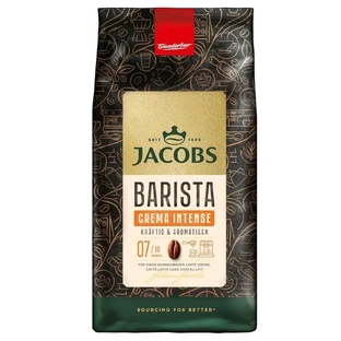 Кава Jacobs Barista Crema Intense в зернах 1 кг