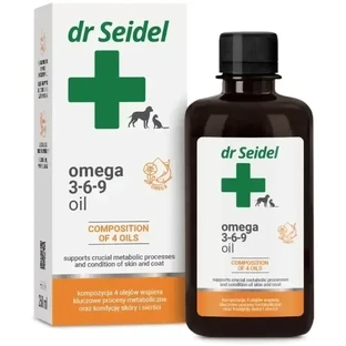 Олія Dr Seidel Омега 3-6-9 для собак та котів 250 мл