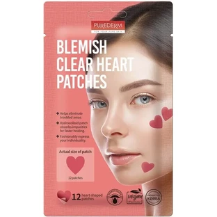 Purederm Blemish Clear Heart Patches Патчи от пятен ...