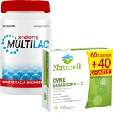 Naturell Органический цинк + витамин C 100 таблеток + ...